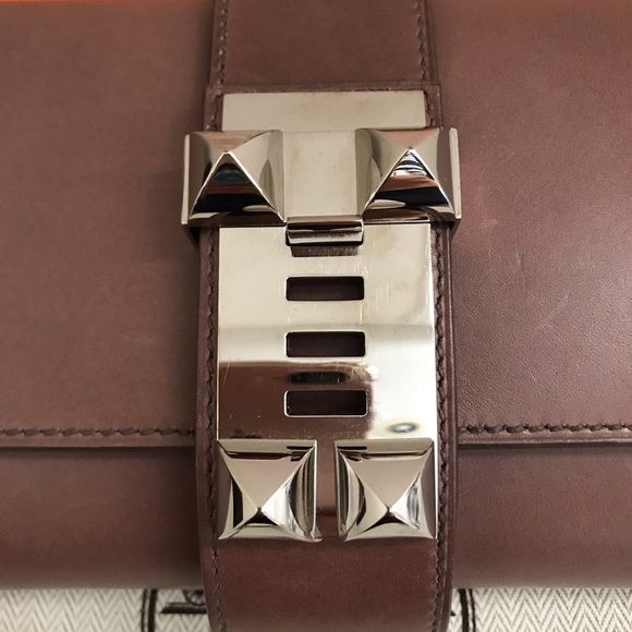 AUTHENTIC Hermes Medor Constance clutch handbag - Picture 7 of 8